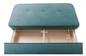 Диван-кровать 1001 мятный (Brendoss) в Нягани - nyagan.mebel-e96.ru