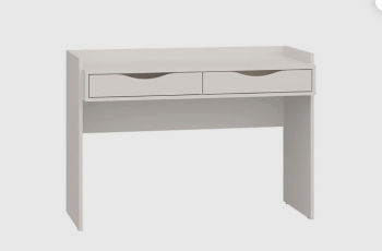 Стол письменный, арт.6-01111, кашемир серый (ГК) в Нягани - nyagan.mebel-e96.ru