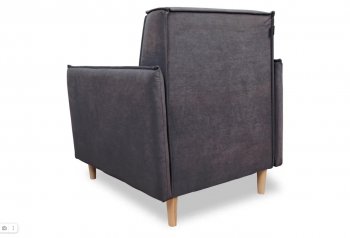 Кресло 831 Графит, велюр (Brendoss) в Нягани - nyagan.mebel-e96.ru