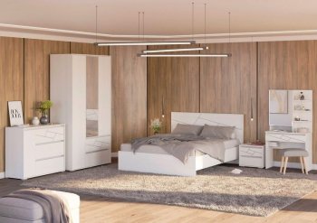 Кровать двуспальная Аделина (ГК) в Нягани - nyagan.mebel-e96.ru