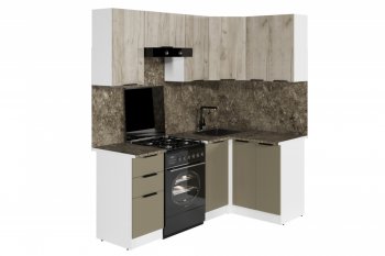 Кухонный гарнитур Альба оптима 5 1200х2000 мм (Герда) в Нягани - nyagan.mebel-e96.ru