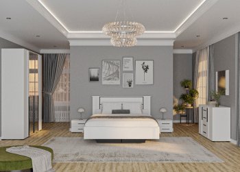 Спальный гарнитур Амалия модульный (Росток) в Нягани - nyagan.mebel-e96.ru