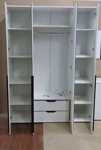 Шкаф 1600 мм распашной Амалия (Росток) в Нягани - nyagan.mebel-e96.ru
