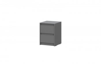 Тумба Айден ТБ06-400 серый графит (ИЦ) в Нягани - nyagan.mebel-e96.ru
