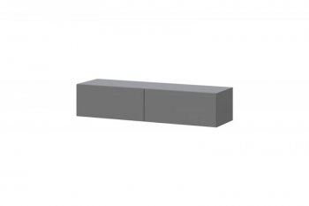 Навесная тумба под ТВ Айден ТБН06-1400 серый (ИЦ) в Нягани - nyagan.mebel-e96.ru