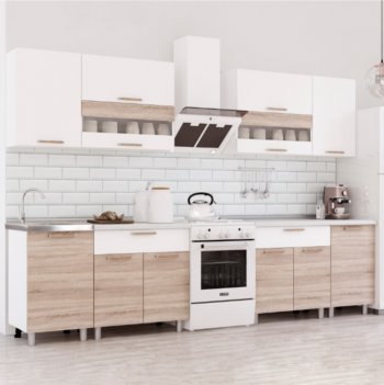 Кухонный гарнитур Айсбери 2400 мм (БТС) в Нягани - nyagan.mebel-e96.ru