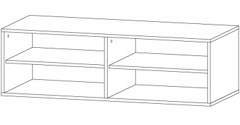 Стенка Айвори (АстридМ) в Нягани - nyagan.mebel-e96.ru