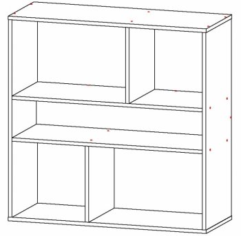 Стенка Айвори (АстридМ) в Нягани - nyagan.mebel-e96.ru