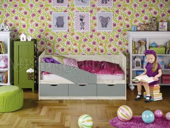 Кровать Бабочки Шарли бриз (Миф) в Нягани - nyagan.mebel-e96.ru