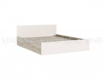 Кровать двуспальная Бася крафт/кашемир (Миф) в Нягани - nyagan.mebel-e96.ru