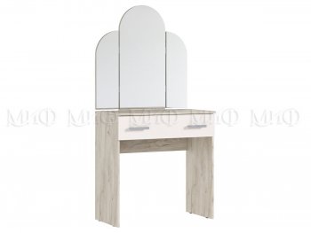 Стол туалетный Бася крафт/кашемир (Миф) в Нягани - nyagan.mebel-e96.ru | фото