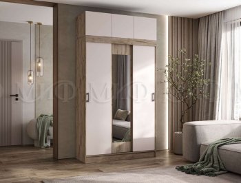 Спальный гарнитур Бася крафт/кашемир (Миф) в Нягани - nyagan.mebel-e96.ru