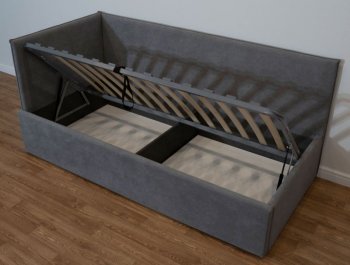 Диван-кровать Бенто с ПМ, велюр Маус (ДСВ) в Нягани - nyagan.mebel-e96.ru