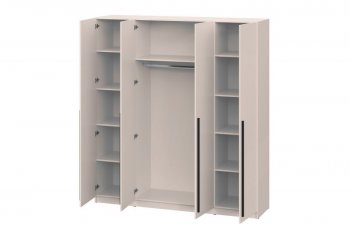 Шкаф 2000 мм Берген ШК-2000 с зеркалом кашемир (ИЦ) в Нягани - nyagan.mebel-e96.ru