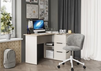 Стол письменный угловой СП-003 Бохо (Стиль) в Нягани - nyagan.mebel-e96.ru