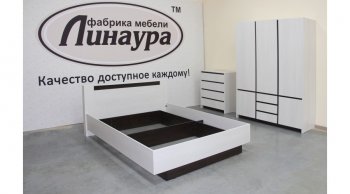 Кровать двуспальная Бостон анкор (Лин) в Нягани - nyagan.mebel-e96.ru