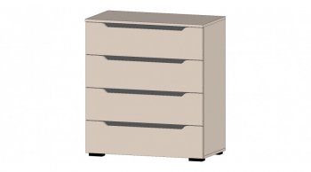 Британа Комод 4 ящика (Лин) в Нягани - nyagan.mebel-e96.ru