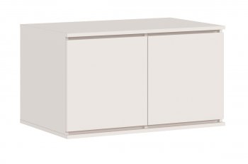 Шкаф 800 мм Челси двустворчатый с антресолью, сонома/белый (Миф) в Нягани - nyagan.mebel-e96.ru