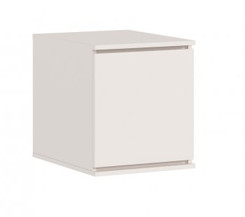 Пенал Челси 450 мм с антресолью сонома/белый (Миф) в Нягани - nyagan.mebel-e96.ru