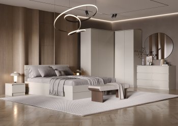 Спальный гарнитур Челси Кашемир. модульный (Миф) в Нягани - nyagan.mebel-e96.ru