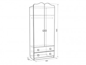 Набор детской мебели Фэнтези (модульная) в Нягани - nyagan.mebel-e96.ru