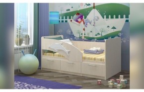 Детская кровать Дельфин-5 80х160 (Р) в Нягани - nyagan.mebel-e96.ru