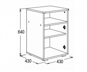 Набор детской мебели Омега-16 (модульная) в Нягани - nyagan.mebel-e96.ru