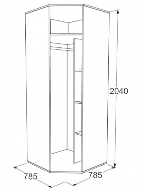 Набор детской мебели Омега-18 (модульная) в Нягани - nyagan.mebel-e96.ru