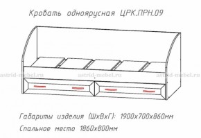 Набор детской мебели Принцесса (модульный) (АстридМ) в Нягани - nyagan.mebel-e96.ru