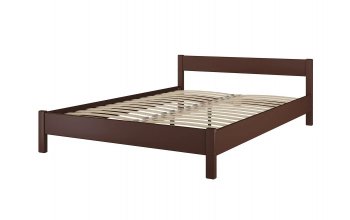 Кровать из массива Эби Орех (БМ) в Нягани - nyagan.mebel-e96.ru
