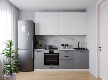 Кухонный гарнитур Элеганция 2200 мм (Санвут) в Нягани - nyagan.mebel-e96.ru