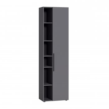 Шкаф 600 мм Эйр 16.324.02 графит (Моби) в Нягани - nyagan.mebel-e96.ru