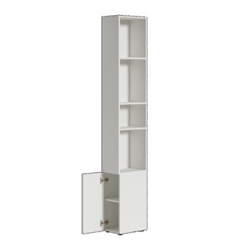 Шкаф торцевой Эйр 16.323 белый (Моби) в Нягани - nyagan.mebel-e96.ru