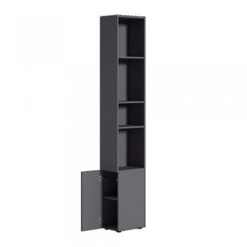 Шкаф торцевой Эйр 16.323 графит (Моби) в Нягани - nyagan.mebel-e96.ru