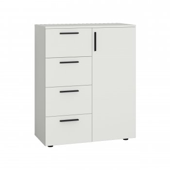 Комод Эйр 16.241 белый (Моби) в Нягани - nyagan.mebel-e96.ru