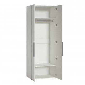 Шкаф для одежды 800 мм Эйр 13.341 белый (Моби) в Нягани - nyagan.mebel-e96.ru