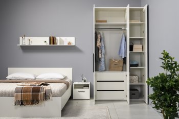 Спальный гарнитур Эйр модульный (Моби) в Нягани - nyagan.mebel-e96.ru