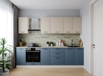 Кухонный гарнитур Фьюжн 2800 (Санвут) в Нягани - nyagan.mebel-e96.ru