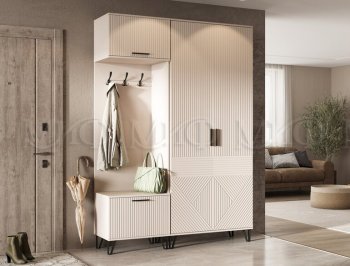 Прихожая Флэш комп.2, кашемир (Миф) в Нягани - nyagan.mebel-e96.ru