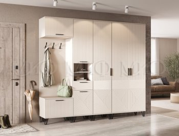 Прихожая Флэш модульная, кашемир (Миф) в Нягани - nyagan.mebel-e96.ru