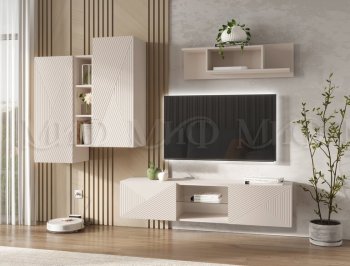Стенка Флэш кашемир (Миф) в Нягани - nyagan.mebel-e96.ru