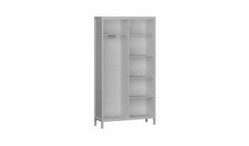Шкаф для одежды 2-х дв. с глухими дв. Фрея (СБК) в Нягани - nyagan.mebel-e96.ru