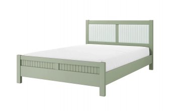 Кровать из массива Фрида Зеленый самшит (БМ) в Нягани - nyagan.mebel-e96.ru
