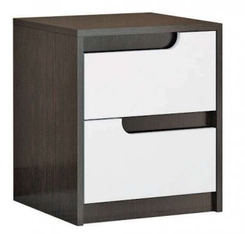 Тумба прикроватная Гавана белый (Текс) в Нягани - nyagan.mebel-e96.ru