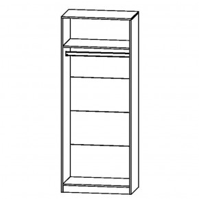 Гостиная Прага (модульная) Анкор белый в Нягани - nyagan.mebel-e96.ru