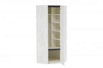 Шкаф 2С угловой Гретта крафт белый (Памир) в Нягани - nyagan.mebel-e96.ru