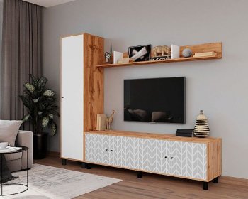 Стенка HYGGE комп.1 зигзаги (Мама) в Нягани - nyagan.mebel-e96.ru