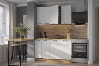 КУхонный гарнитур Хелмер 1400 мм (Сурская) в Нягани - nyagan.mebel-e96.ru
