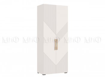 Шкаф распашной 900 мм Ирис с антресолью, кашемир (Миф) в Нягани - nyagan.mebel-e96.ru