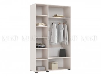 Шкаф 1350 мм Ирис с антресолью, кашемир (Миф) в Нягани - nyagan.mebel-e96.ru